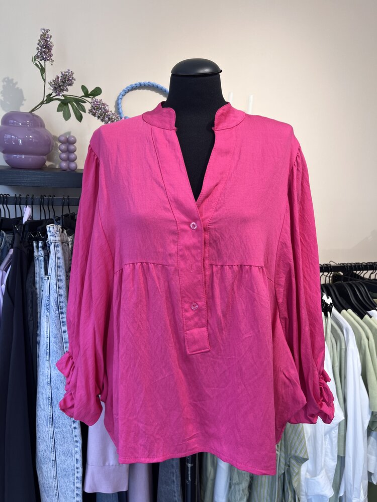 Just be Jolie Juul Blouse Barbie Pink