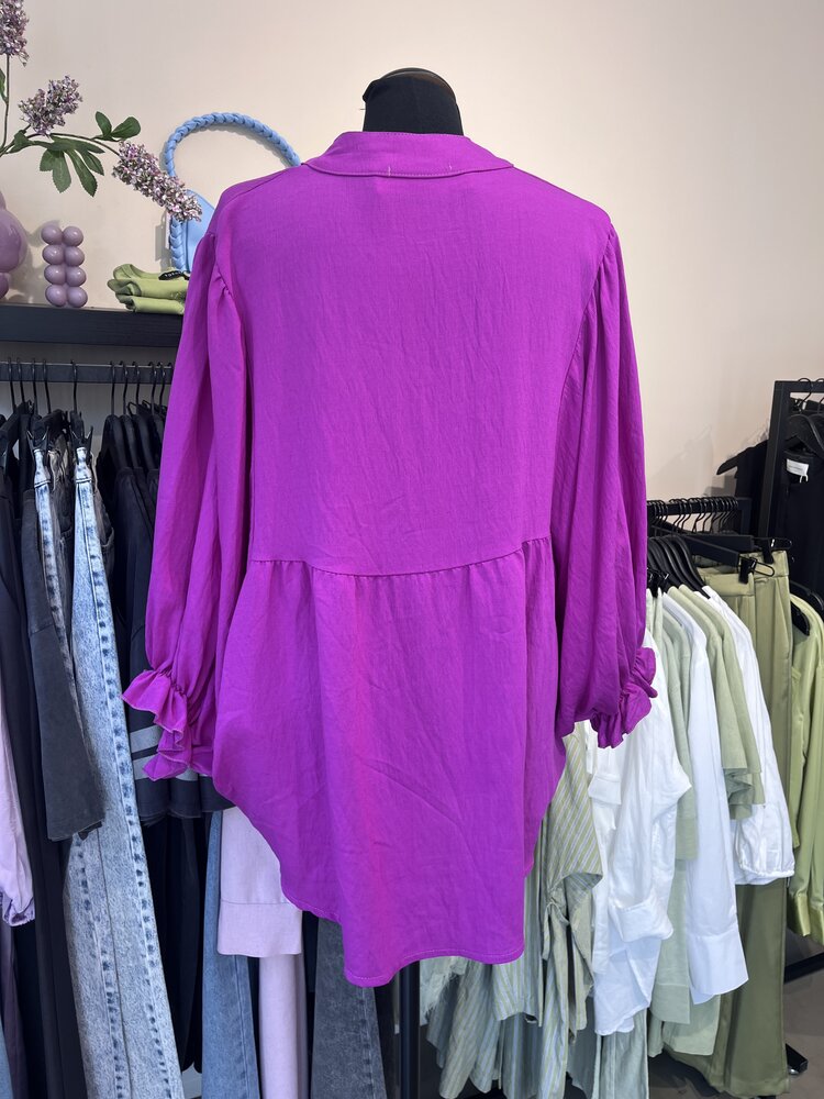 Just be Jolie Juul Blouse Magenta