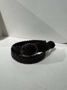 Elvy Braided Brown/Matte Gold