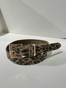 Elvy Skin Print Leopard Beige/Gold