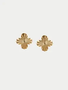 Bow19 Lucky Earrings Gold