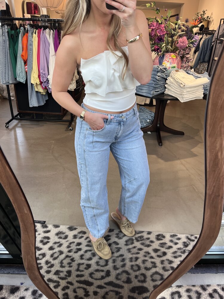 Just be Jolie Monica Barrel Jeans