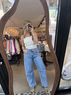 Just be Jolie Carmen Barrel Jeans