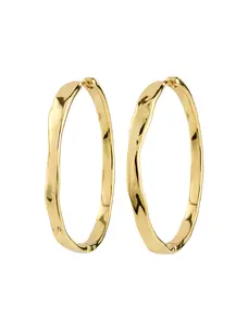 Pilgrim EMBER Hoop Earrings Gold-Plated 40MM