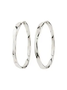 Pilgrim EMBER Hoop Earrings Silver-Plated 40MM