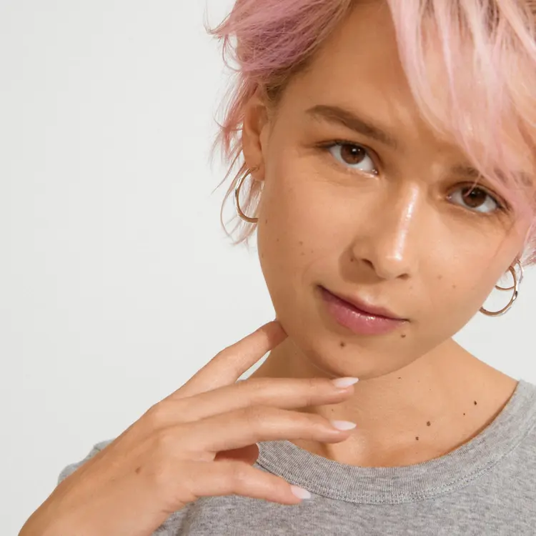 Pilgrim EVE Hoop Earrings 2-in-1 Set Silver-Plated