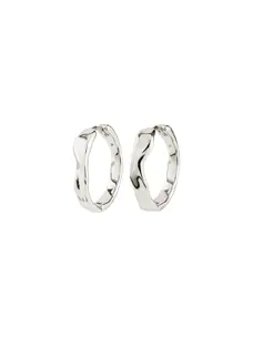 Pilgrim EMBER Hoop Earrings Silver-Plated 20MM