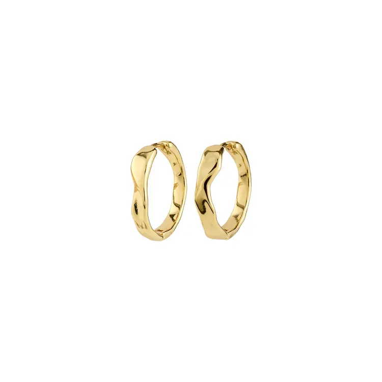 Pilgrim EMBER Hoop Earrings Gold-Plated 20MM