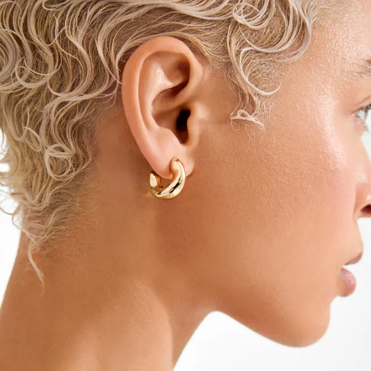 Pilgrim JENNINGS Earrings Gold-Plated 18MM