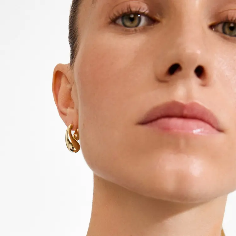 Pilgrim JENNINGS Earrings Gold-Plated 22MM