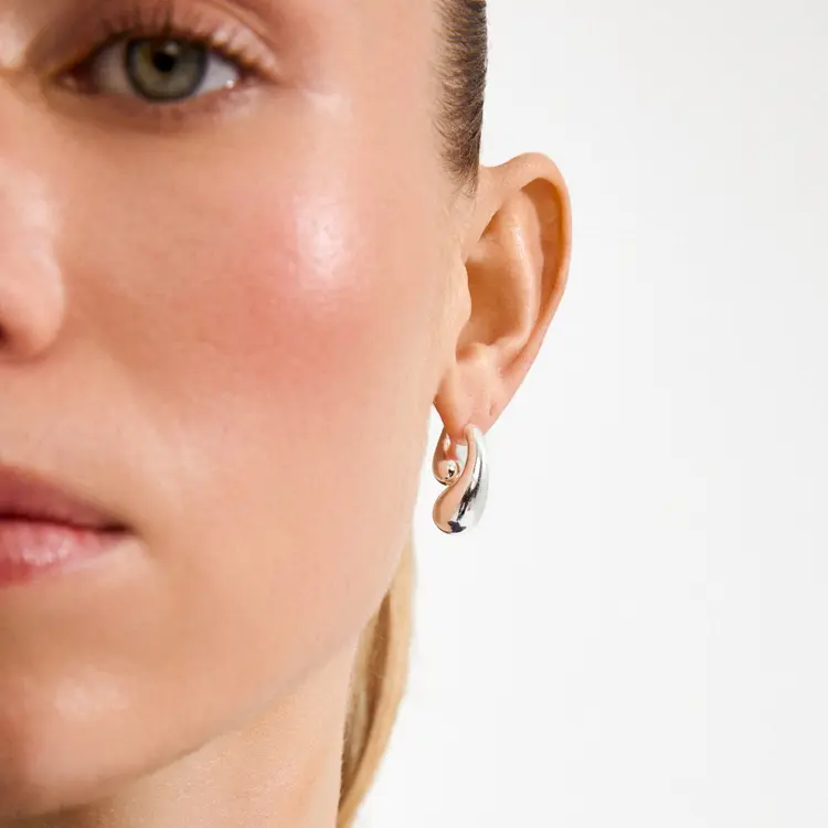 Pilgrim JENNINGS Earrings Silver-Plated 22MM