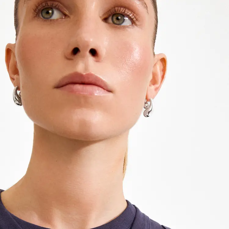 Pilgrim JENNINGS Earrings Silver-Plated 22MM