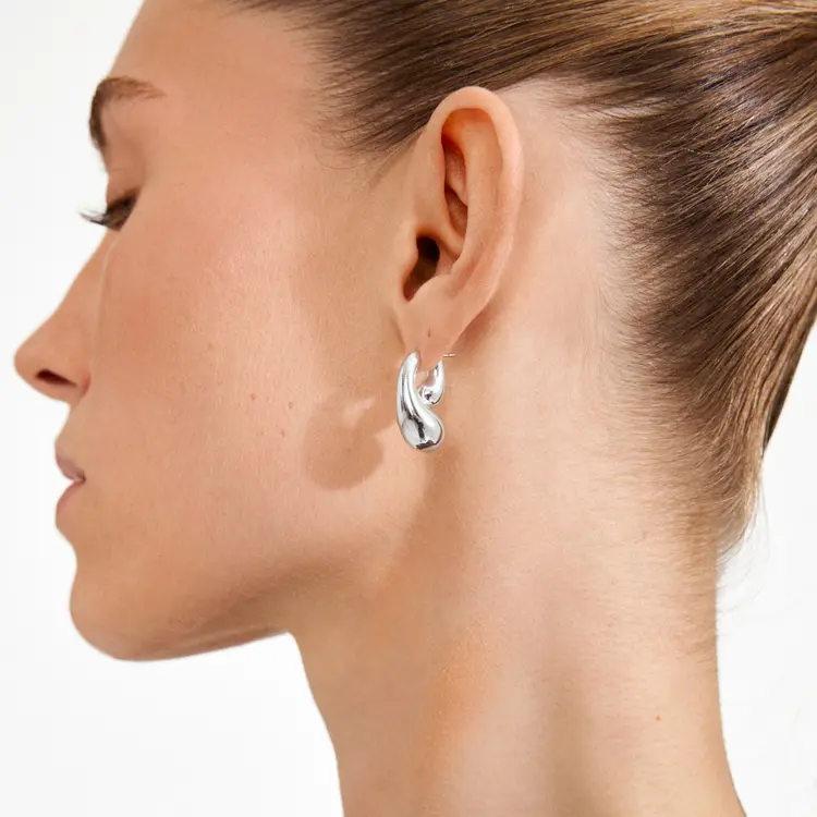 Pilgrim JENNINGS Earrings Silver-Plated 22MM