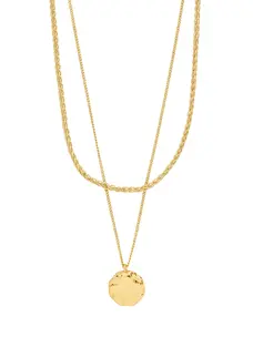 Pilgrim DECLAN Necklace 2-in-1 Set, Gold-Plated