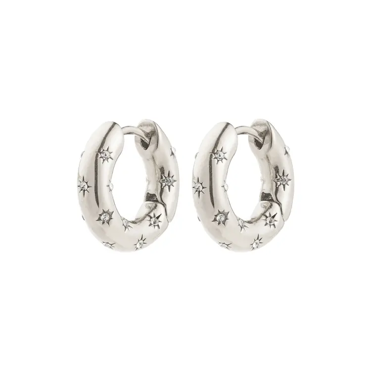 Pilgrim NEVAEH Hoops Silver-Plated