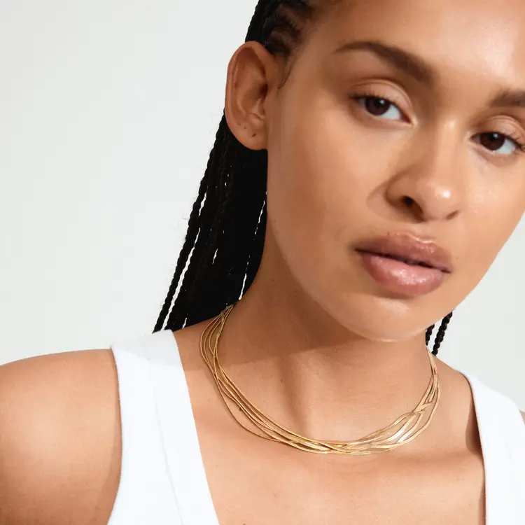 Pilgrim KIRA Necklace Gold-Plated