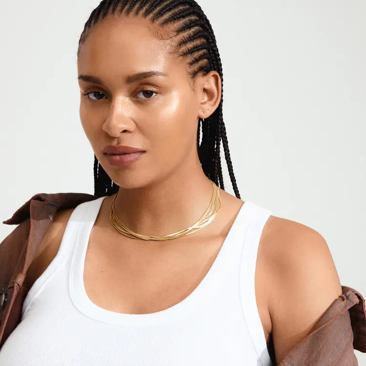 Pilgrim KIRA Necklace Gold-Plated