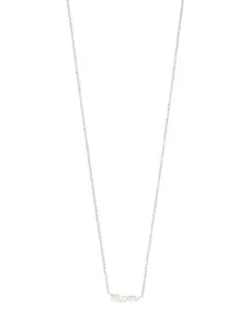 Pilgrim MOM Necklace Silver-Plated