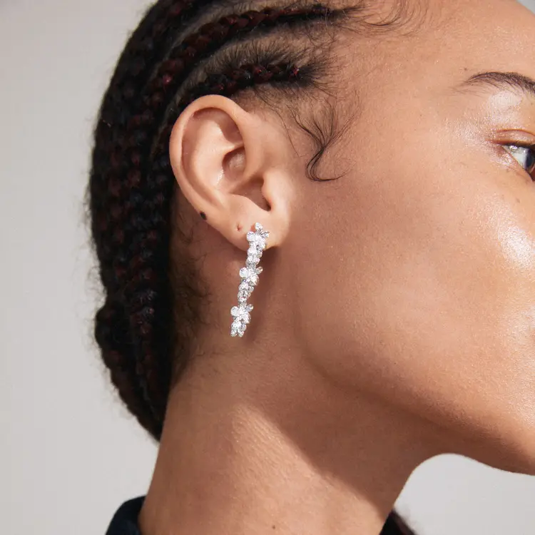 Pilgrim CHARMAINE Earrings Silver-Plated