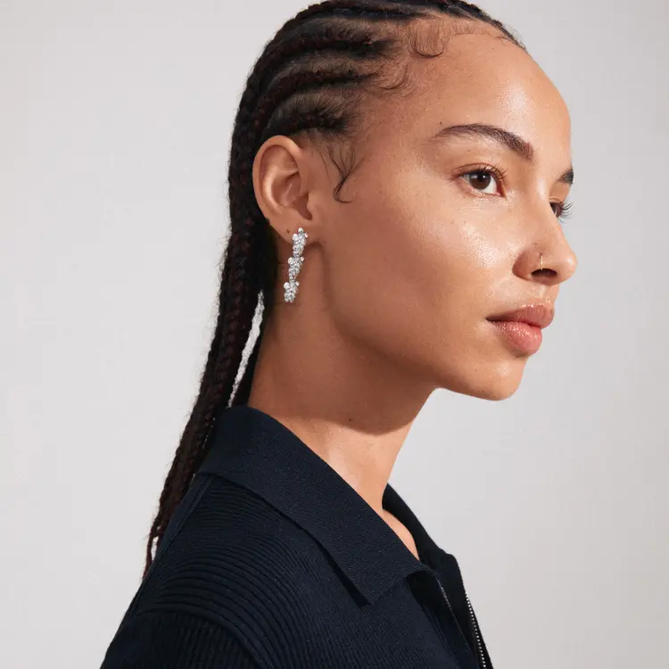 Pilgrim CHARMAINE Earrings Silver-Plated