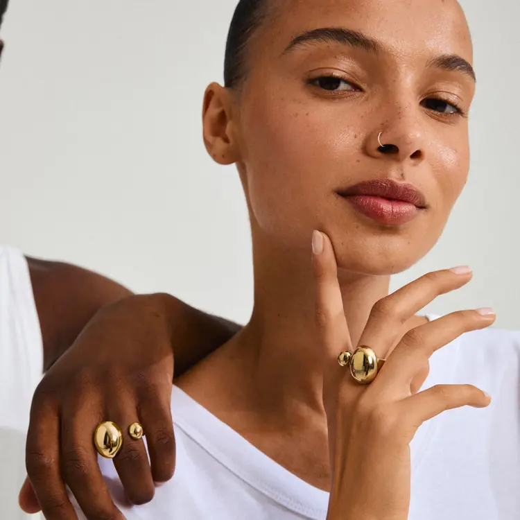 Pilgrim ALVIN Ring Gold-Plated