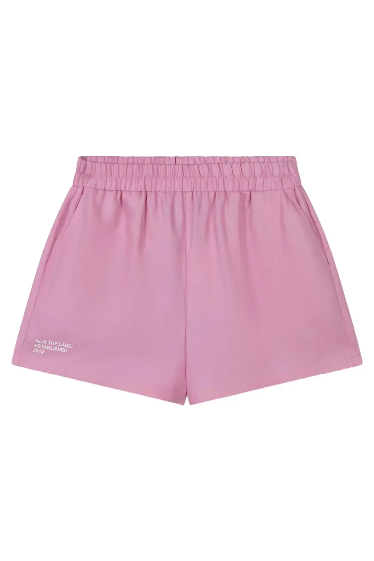 Alix The Label Ladies Woven Rich Shorts Soft Pink