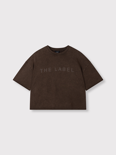 Alix The Label Ladies Knitted The Label Summer T-Shirt Brown