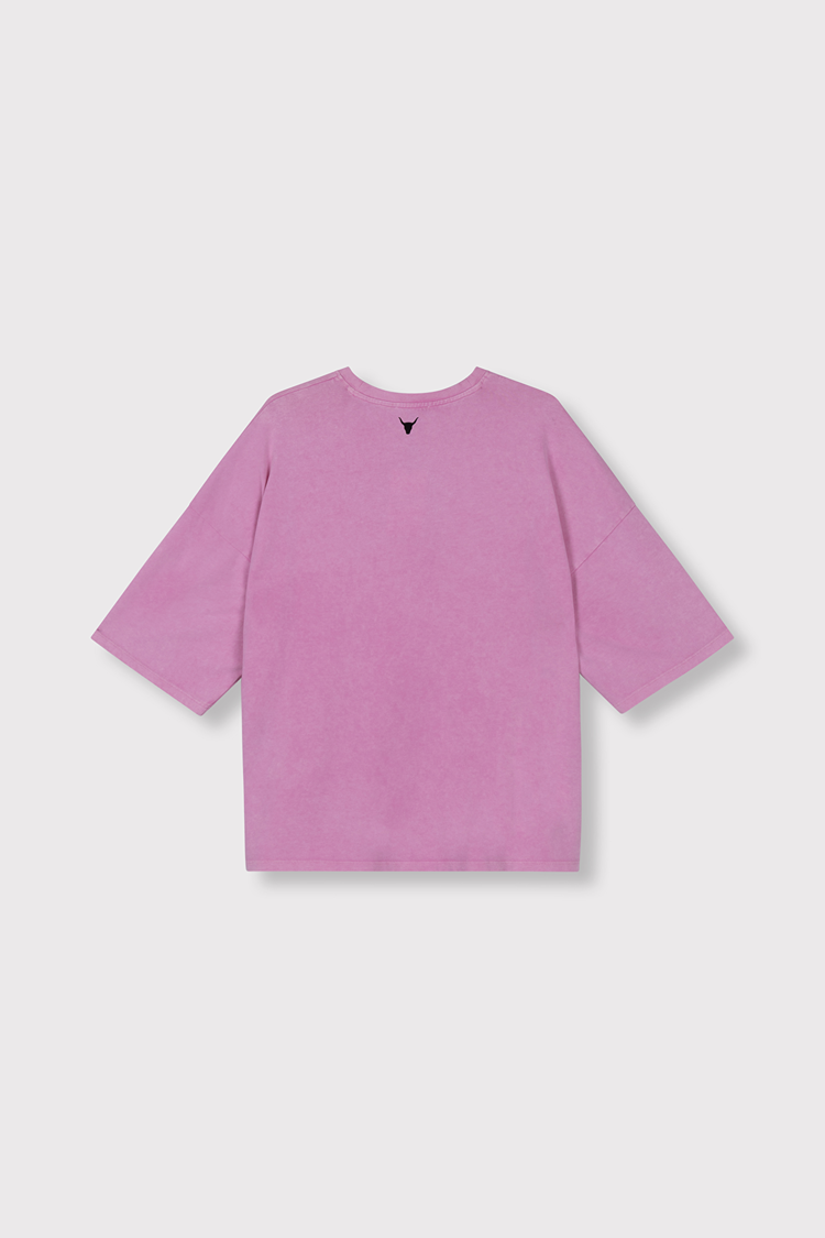 Alix The Label Ladies Knitted The Label T-Shirt Soft Pink