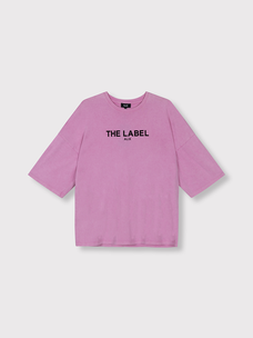 Alix The Label Ladies Knitted The Label T-Shirt Soft Pink