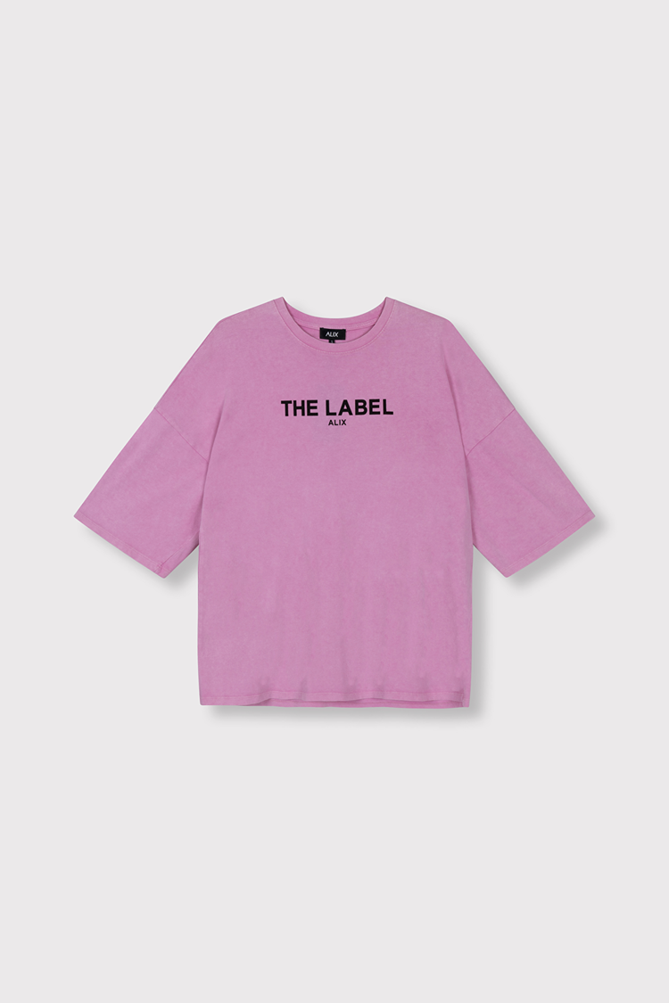 Alix The Label Ladies Knitted The Label T-Shirt Soft Pink