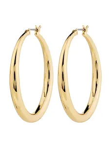 Pilgrim JORUN large hoop earrings gold-plated