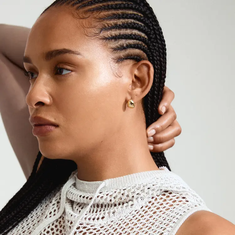 Pilgrim UA earrings gold-plated