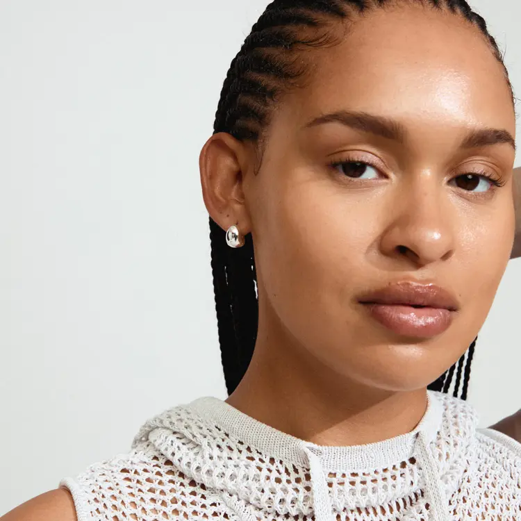 Pilgrim JUA earrings silver-plated