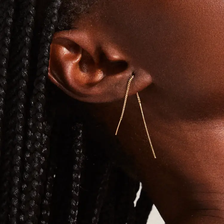 Pilgrim TAHOE chain earrings gold-plated
