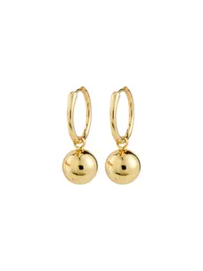 Pilgrim AIR hoop earrings gold-plated