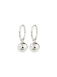 Pilgrim AIR hoop earrings silver-plated