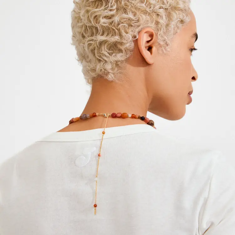 Pilgrim IRIS necklace gold-plated/multi