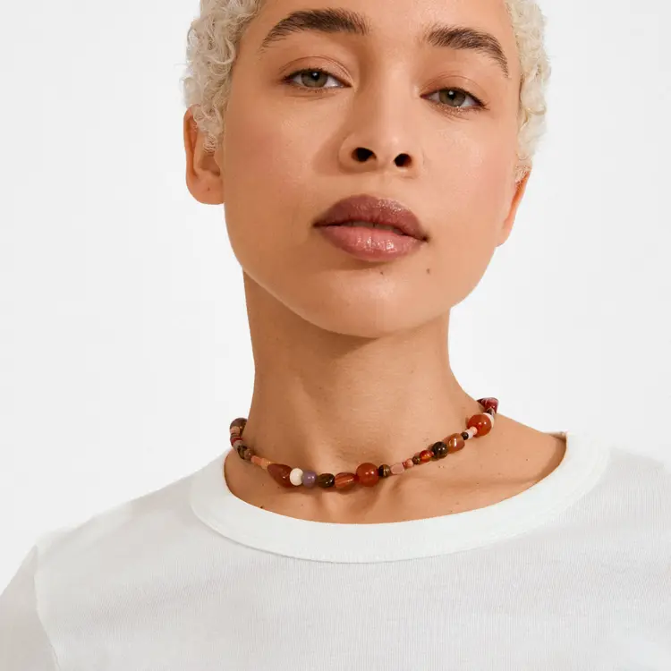 Pilgrim IRIS necklace gold-plated/multi