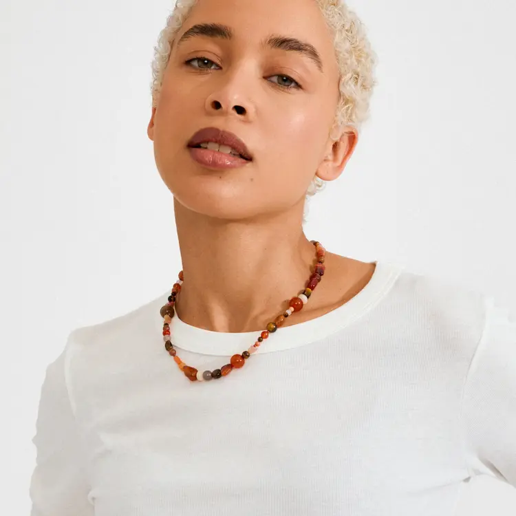 Pilgrim IRIS necklace gold-plated/multi