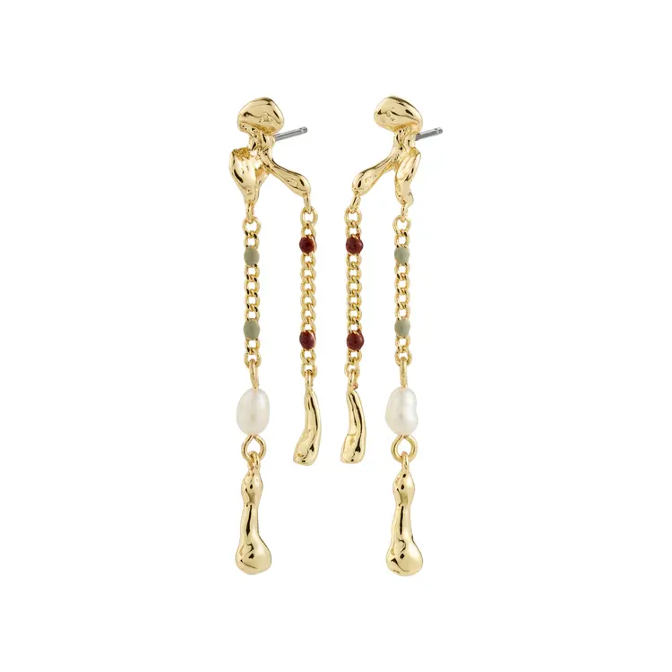 Pilgrim REGGIE Earrings Gold-PLated