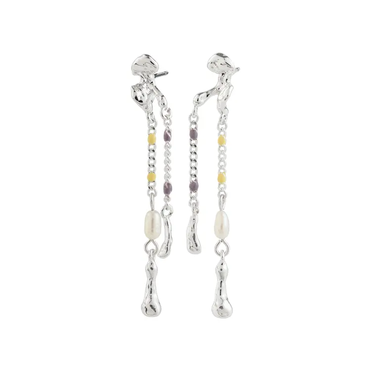 Pilgrim REGGIE Earrings Silver-Plated