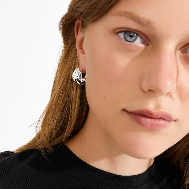 Pilgrim JOHNNIE Earrings Silver-Plated