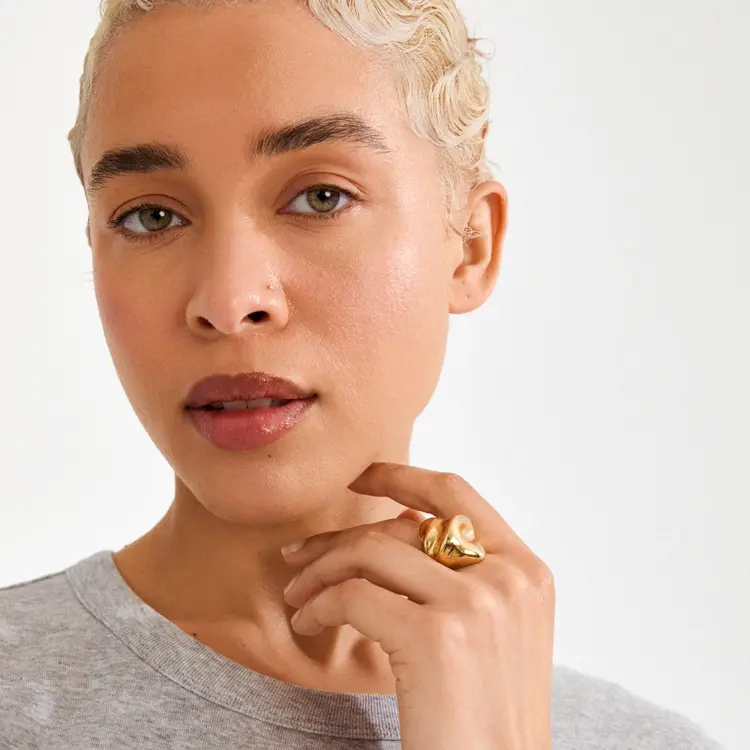 Pilgrim JOHNNIE Ring Gold-Plated