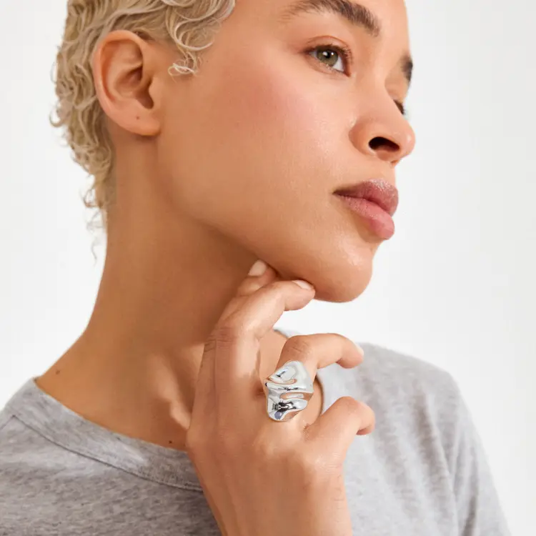 Pilgrim JOHNNIE Ring Silver-Plated