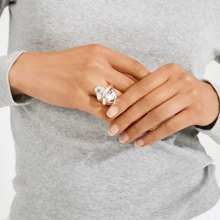Pilgrim JOHNNIE Ring Silver-Plated