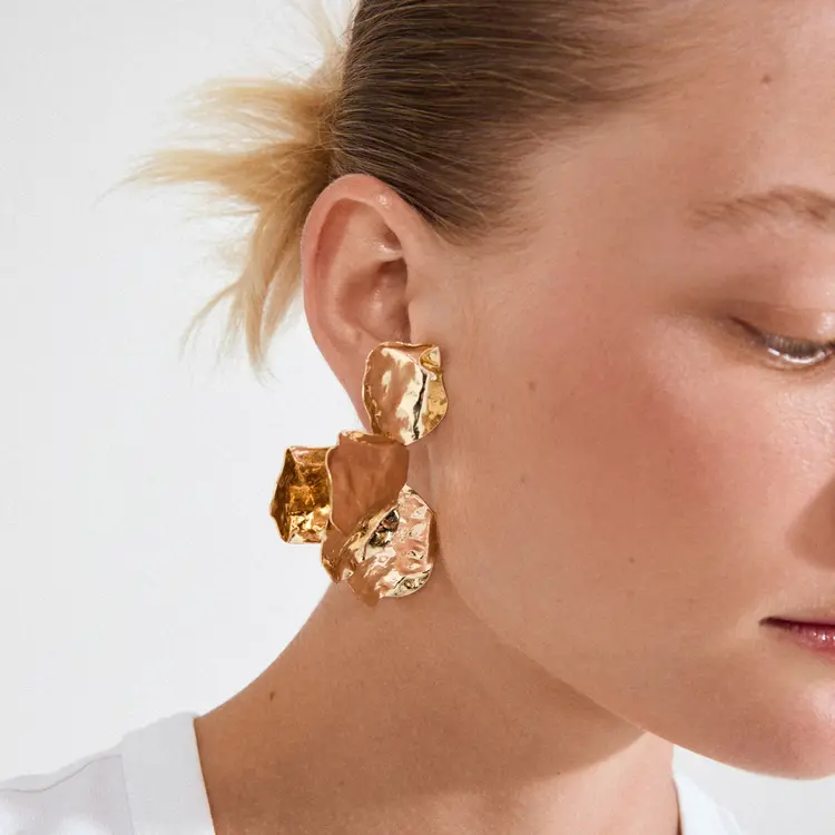 Pilgrim VIREL Earrings Gold-Plated