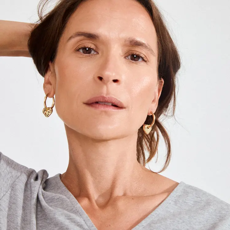 Pilgrim NOVA Earrings Gold-Plated