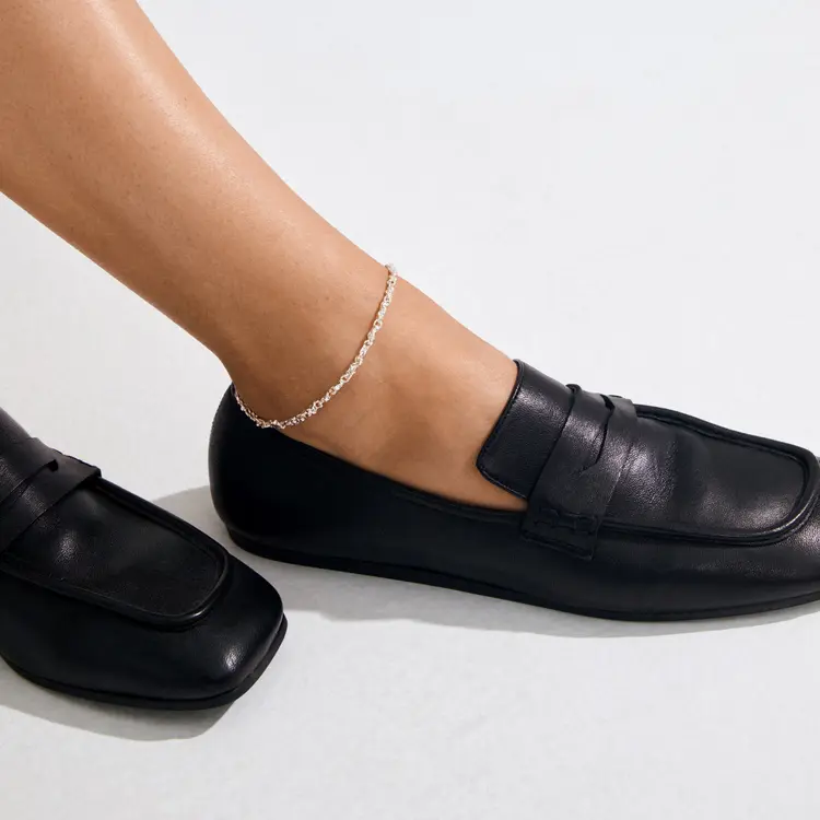 Pilgrim NOVA Ankle Chain Silver-Plated
