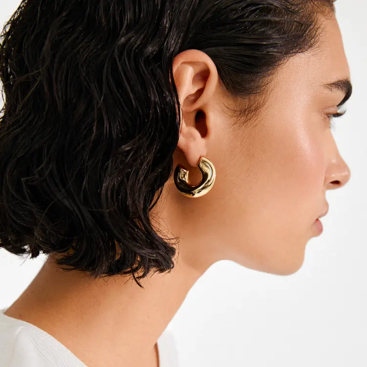 Pilgrim JENNINGS Hoop Earrings Gold-Plated