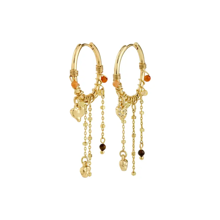 Pilgrim MYLAN Earrings Gold-Plated